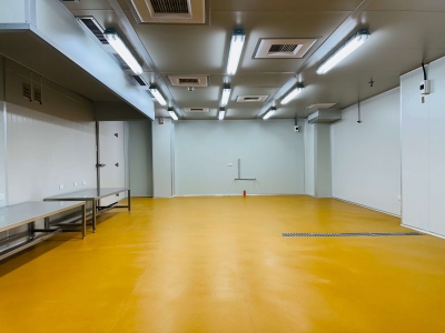 知名養生食品新建廠 庫板天花板工程實績