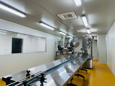 知名養生食品新建廠 庫板工程實績